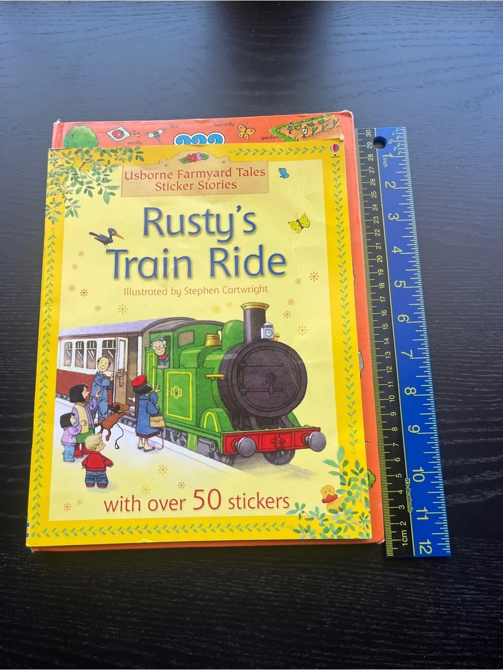 Usborne Farmyard Tales Rusty’s Train Ride Book 333 Word Book Bundle
